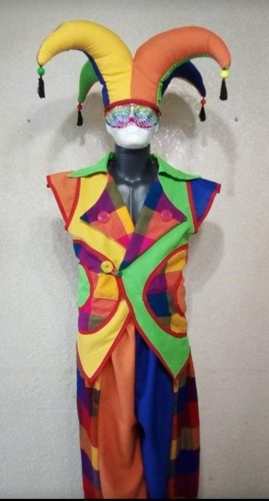 Puzzle Stilt Costume