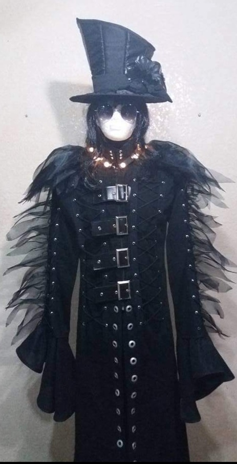 Mr. Gothic Stilt Costume
