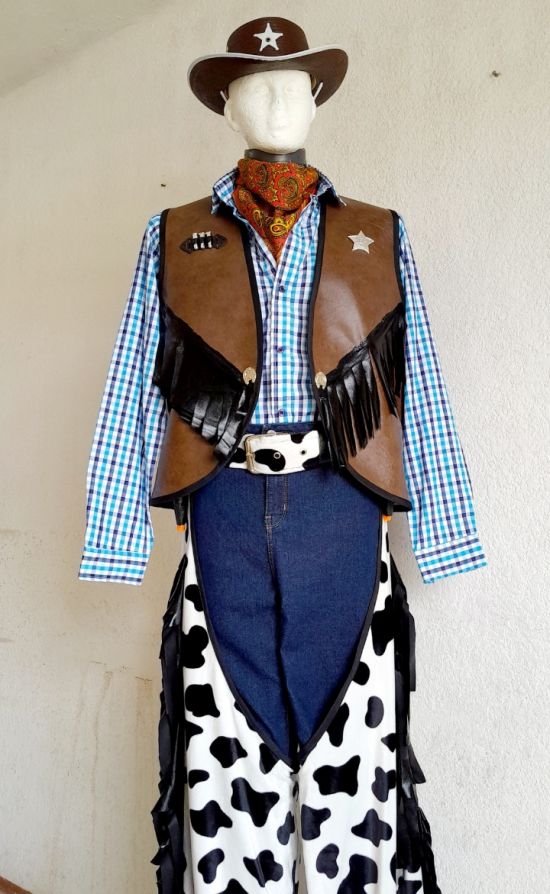 Cowboy Stilt Costume